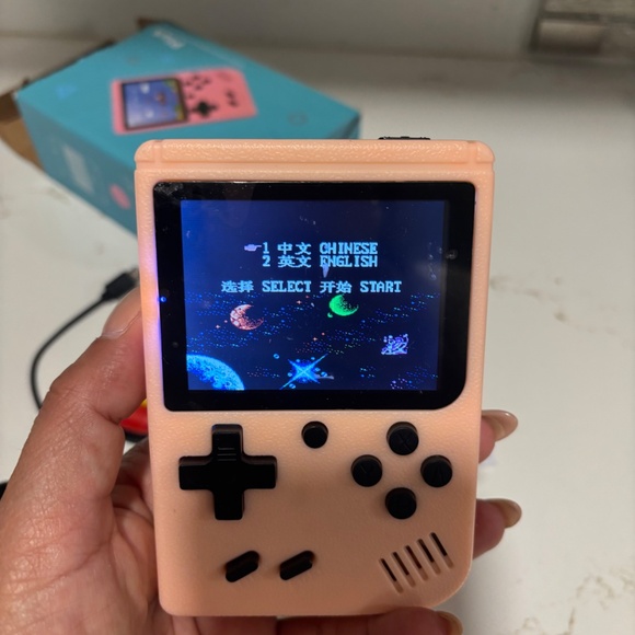 Tested Pink Open Box Game Box Plus- Retro Handheld 500 Classic Games - Picture 7 of 7